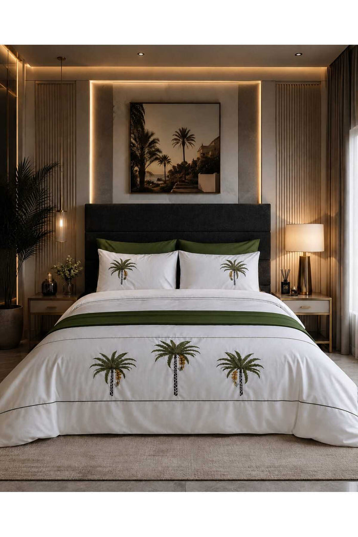 Oasis Palm Çift Kişilik Nevresim Takımı
